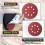 100pcs 125mm Sanding Discs Hook and Loop 20 X 40 60 80 120 180 Mixed 5