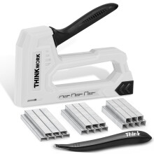 Thinkwork Light Duty Staple Gun - Upholstery for Wood with 1600pcs