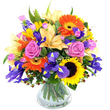 Clare Florist Fantastic Summer Memories Fresh Flower Bouquet Beautiful