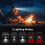 Lepro Head Torch Rechargeable Super Bright LED Headlamp Waterproof 3