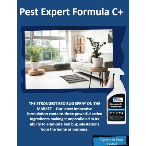 Pest Expert Bed Bug Killer Spray 5Ltr Formula C ' Treatment 1