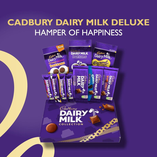 Cadbury Cadbury Dairy Milk Big Night in Deluxe Hamper Includes 10 Assorted 1