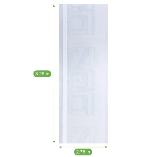 Lfsys 100 Pack Window Fly Trap Fruit Traps for Indoors Paper Sticky 1