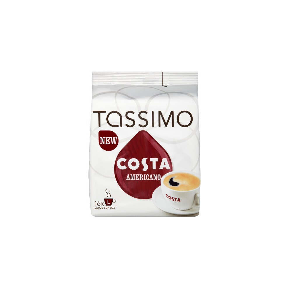 Tassimo Costa Americano Pack Of 6 6X16 Tdiscs