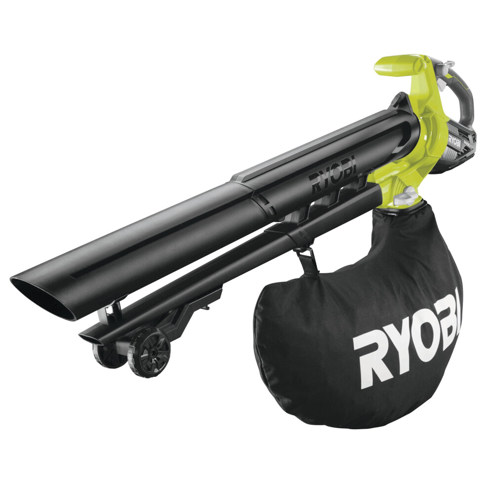 Ryobi Obv18 18V One Cordless Brushless Blowvac Body Only Hyper Green