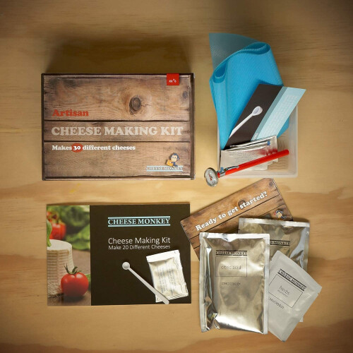 Cheese Making Kit - Make 30 Different Artisan Cheeses Basket 2