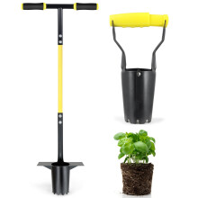 Jardineer 2PCS Bulb Planter Tools Set Long Handle Garden Transplanter