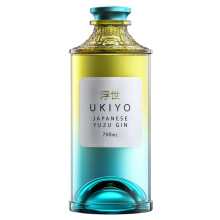 Ukiyo Yuzu Japanese Craft Gin Citrus Juniper Coriander Distilled with