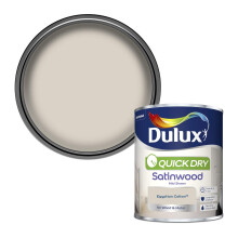 Dulux Quick Dry Satinwood Paint for Wood and Metal - Egyptian Cotton