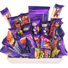 Luxury Chocolate Hamper 24 Piece Box Selection of Assorted Bars Sweet