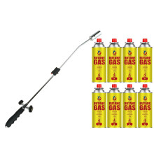 Easy Shopping Weed Wand Garden Burner with 8 Gas Canisters Butane 227g