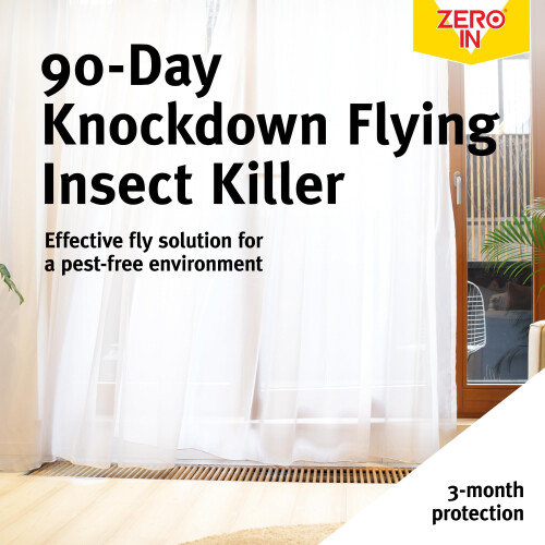 Zero in 90day Knockdown Flying Insect Killer 3 Pack Fly for Home Whole 1