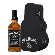 Jack Daniel Tennessee Whiskey Guitar Case Set 70 Cl Pack of 1