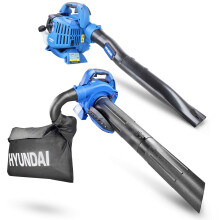 Hyundai 3-in1 Leaf Blower 26cc 2stroke Large 40l Collection Bag