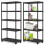 Vivo Technologies 2 X 5 Tier Heavy Duty Plastic Shelving Unit Storage 7