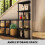 Vivo Technologies 2 X 5 Tier Heavy Duty Plastic Shelving Unit Storage 8