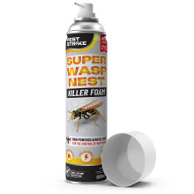 Wasp Nest Killer Foam Spray 600ml Fastacting Aerosol for Indoor