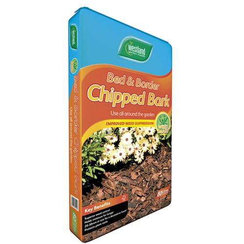 Westland 70L Westland Bed and Border Chipped Bark Weed Suppression Container