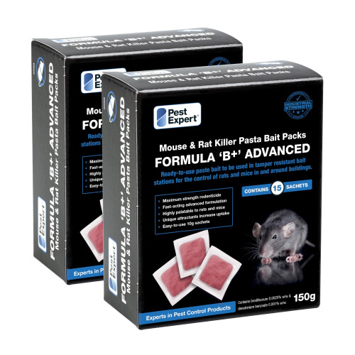 Pest Expert Formula B Advanced Rat Killer Poison Mouse Poisoning