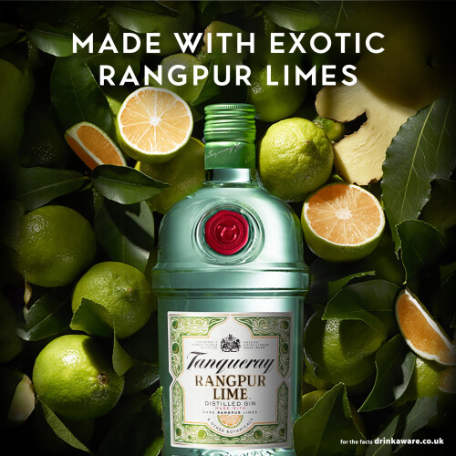 Tanqueray Rangpur Lime Distilled Gin 413 Vol 70cl Made with Limes 2