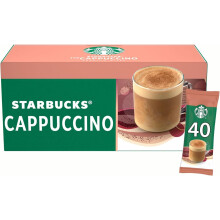 Starbucks Cappuccino Instant Coffee Sachets - 40 X 18g