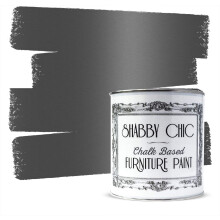 Shabby Chic Chalk Based Furniture Paint 250ml Metallic Gun Metal