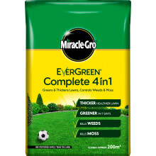 Miraclegro Evergreen Complete 4in1 Lawn Food - 200 m2 7kg Weed Moss