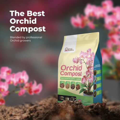 Professional Orchid Potting Mix Compost - 2L Fast Growth Strong Root 1