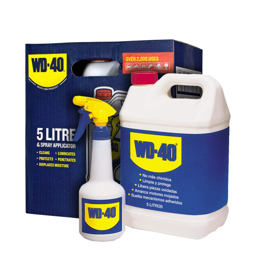 Wd40 Multi Use Bulk Lubricant 5L with Spray Applicator Multipurpose 1