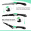 Mossy Oak Pruning Saw Folding Hand with Secure Lock 3 Blades Made of 7