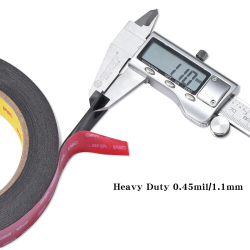 3M Double Sided Tape Heavy Duty Mounting Easy Peel Waterproof Foam 4.8m 2