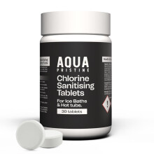 Aqua Pristine Chlorine Tablets for Ice Bath Tub Cleaner Fast