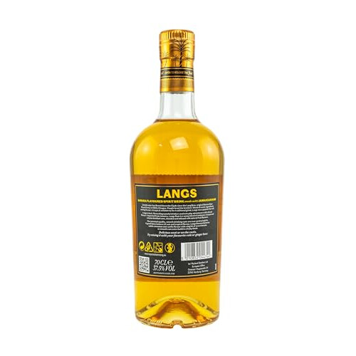 Langs Banana Flavoured Rum 70cl 1