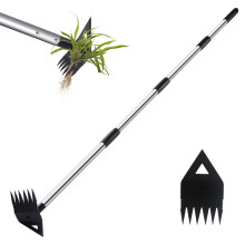 Pimekoy Weed Puller Remover Tool with Long Handle Weeding Tools for