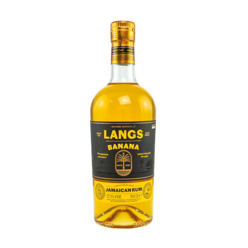 Langs Banana Flavoured Rum 70cl