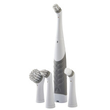 Lakeland Electric Scrubber Household Cleaning Brush with 4 Heads