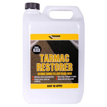 Everbuild Tarmac Restorer Restores to a Deep Black Finish
