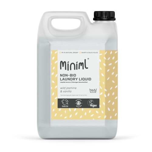 Miniml Laundry Liquid Washing Detergent 5L Refill - Natural Non Bio