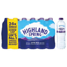 Hiighland Spring Natural Mineral Water 500ml X 24 Pure and Refreshing