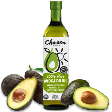 Chosen Foods 100 Avocado Cooking Oil - 1ltr Bottle 33.8fl Single by