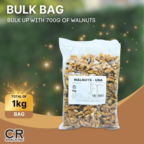 Whole Raw Walnuts Unsalted 1kg - for Plant Based Diets Healthy Snacks 1