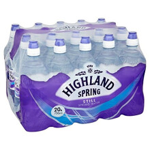 Highland Spring Still Water Sports Cap 20 X 750ml