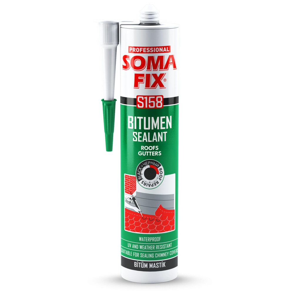 Roof Sealant - Waterproof Bitumen For Roofing Felt And Gutter Adhesive 77754295