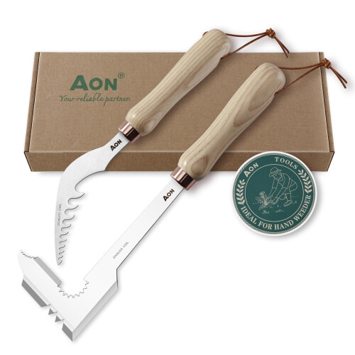 Aon 2pack Weed Remover Tools Manual Weeding Tool Garden Weeder