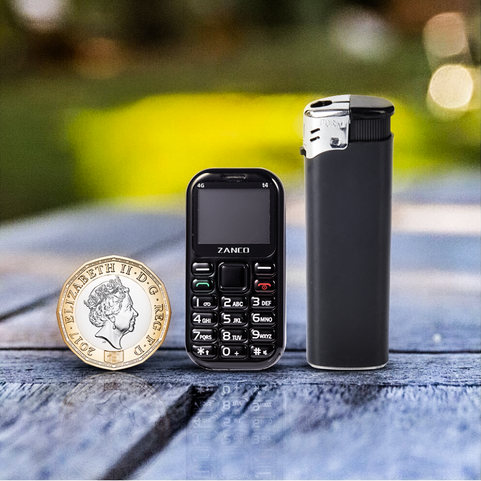 ZANCO Tiny T4 4G Small Phone World's Smartest Mobile T4 Collection-image-OPC-PKB7FWD-NEW