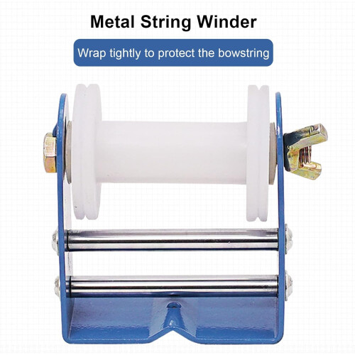 Archery Bowstring Serving Jig Winding Tool for Compound Bows, Stainless Steel and Plastic, Easy to Use, Versatile Applications 1