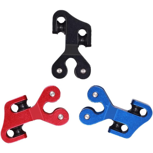 Compound Bow Cable Slide - Aluminum Archery String Separator Glide Roller, Black Cable Splitter for Compound Bows 2