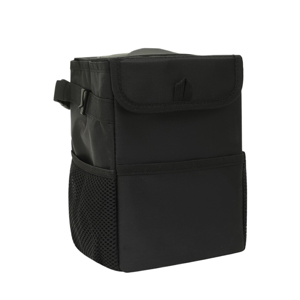 Foldable Trash Can For Car - Reusable Leakproof Travel Waste Basket - Portable Vehicle Dustbin Holder For Umbrella Keys Wallets 6447073393501
