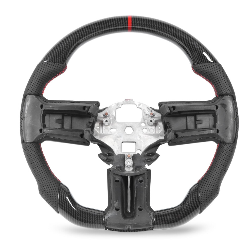 Hydro Dip Carbon Fiber Look Steering Wheel Flat 8320539783925