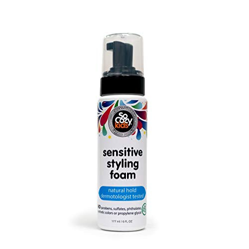 So Cozy Kids Sensitive Styling Foam - Sensible Schaum für Kinder mit glattem oder lockigem Haar (6 fl oz)